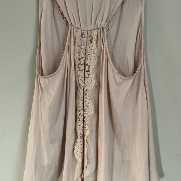 Embellished Tank Top - Champagne/Crème Medium - Picture 4 of 6